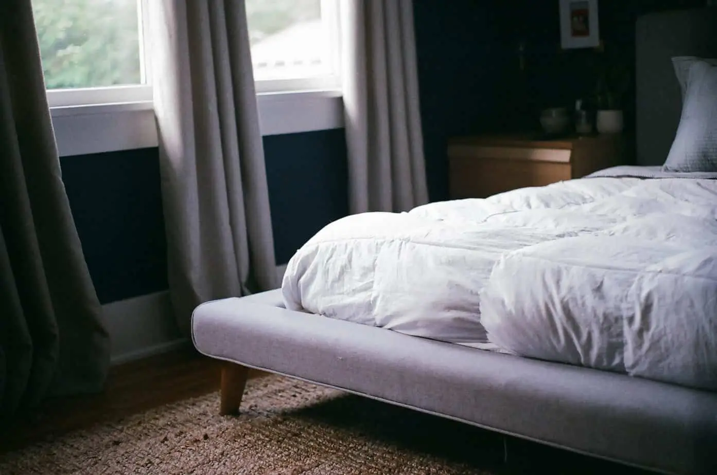 Mattress cleaning service scene